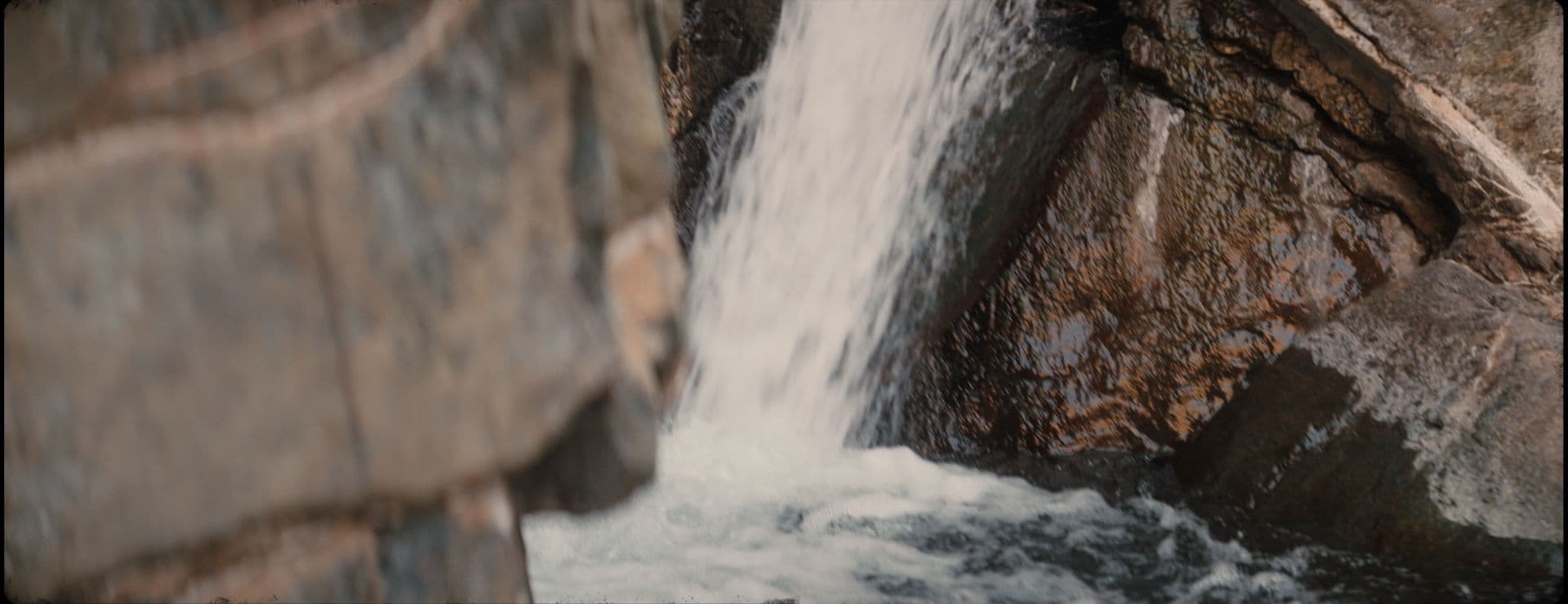 A waterfall in the wadi